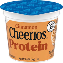Cheerios Gluten Free Cinnamon Protein Breakfast Cereal Cup - 1.4oz