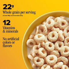 Cheerios Gluten Free Frosted Lemon Family Size Breakfast Cereal - 18.5oz