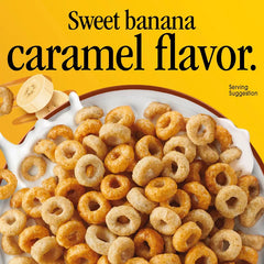 Cheerios Banana Caramel Family Size Breakfast Cereal - 18.5oz