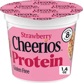 Cheerios Gluten Free Strawberry Protein Breakfast Cereal Cup - 1.4oz