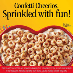 Cheerios Confetti Family Size Breakfast Cereal - 19oz