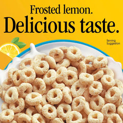 Cheerios Gluten Free Frosted Lemon Family Size Breakfast Cereal - 18.5oz