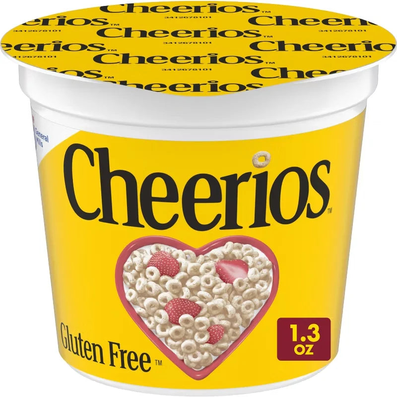 Cheerios Gluten Free Yellow Box Breakfast Cereal Cup - 1.3oz