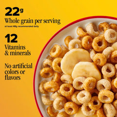 Cheerios Banana Caramel Family Size Breakfast Cereal - 18.5oz